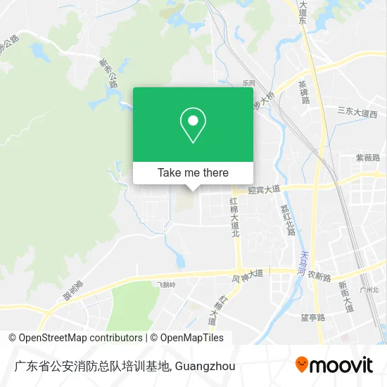 广东省公安消防总队培训基地 map