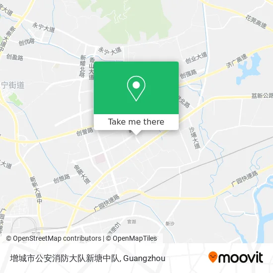 增城市公安消防大队新塘中队 map