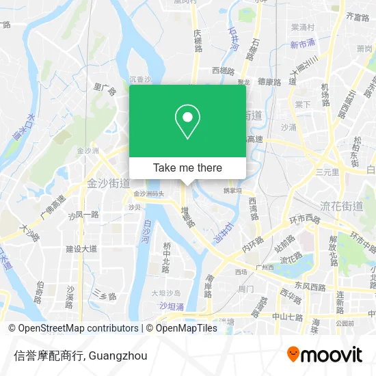 信誉摩配商行 map