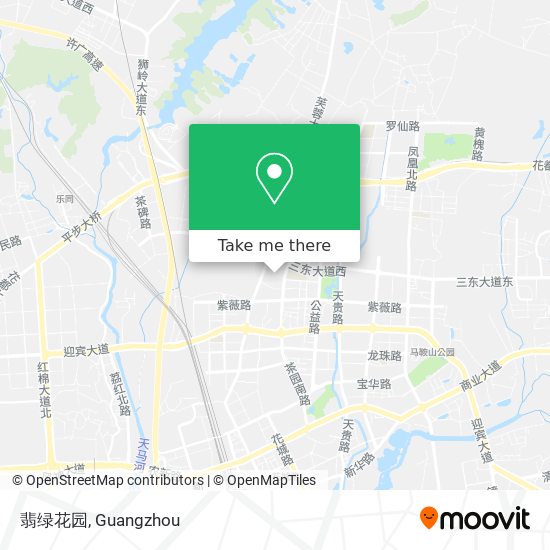 翡绿花园 map