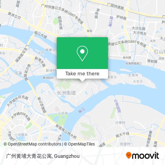 广州黄埔大青花公寓 map