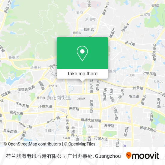 荷兰航海电讯香港有限公司广州办事处 map