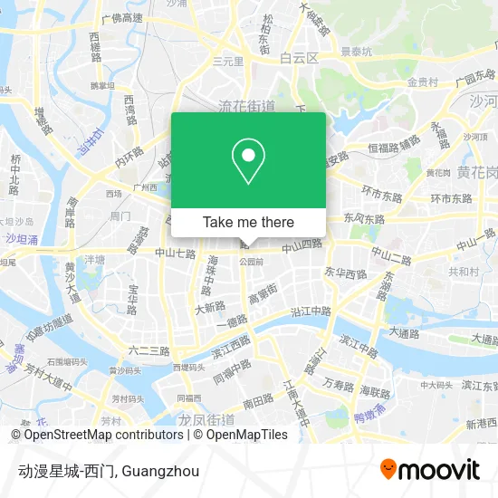 动漫星城-西门 map