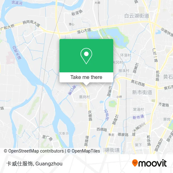 卡威仕服饰 map