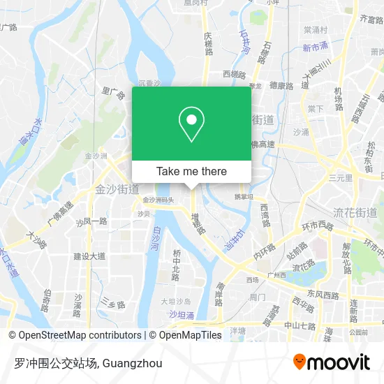 罗冲围公交站场 map
