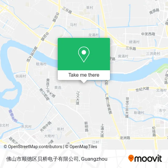 佛山市顺德区贝桥电子有限公司 map