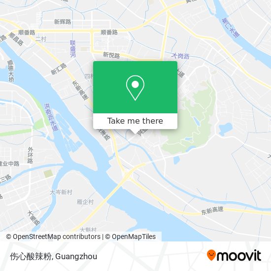 伤心酸辣粉 map