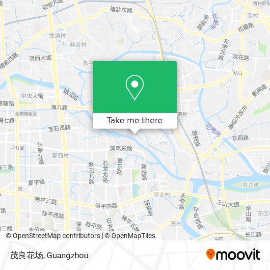 茂良花场 map