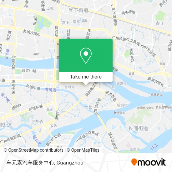 车元素汽车服务中心 map