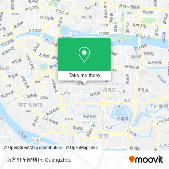 南方针车配料行 map