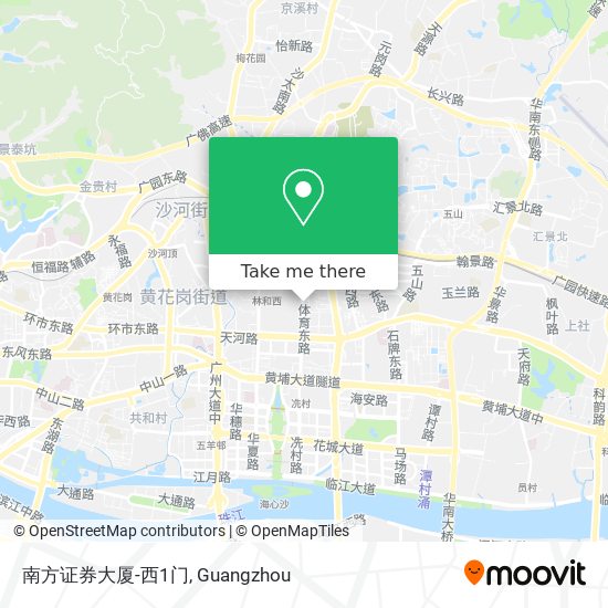 南方证券大厦-西1门 map