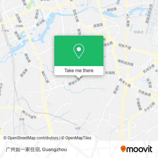 广州如一家住宿 map
