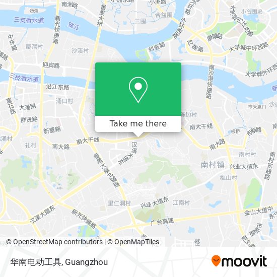华南电动工具 map