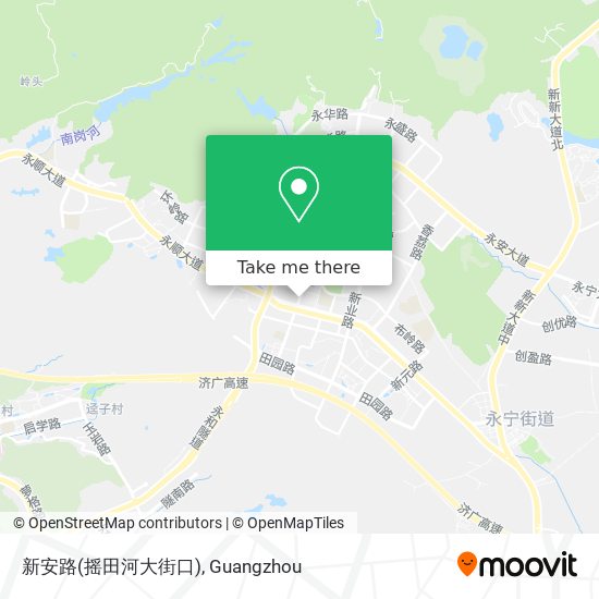 新安路(摇田河大街口) map