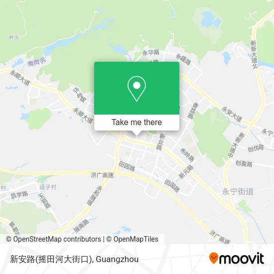 新安路(摇田河大街口) map