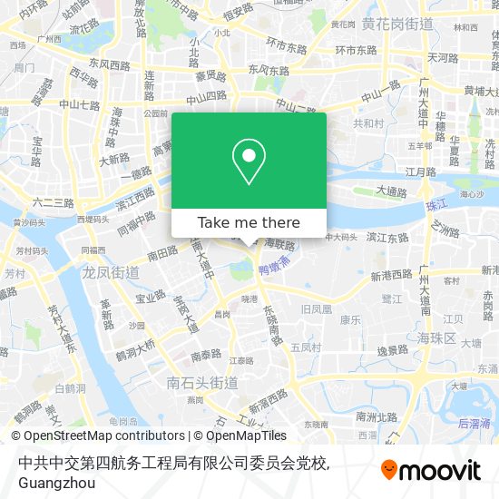 中共中交第四航务工程局有限公司委员会党校 map