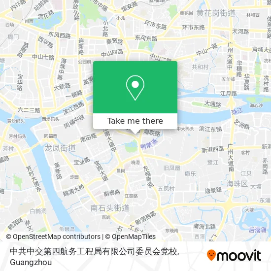 中共中交第四航务工程局有限公司委员会党校 map