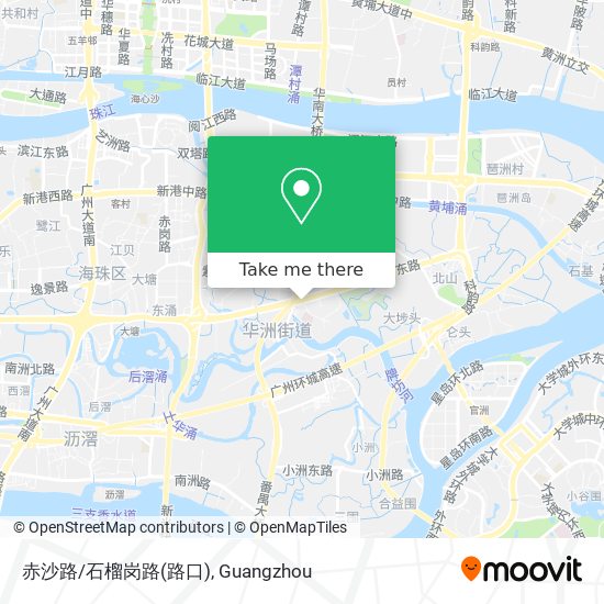 赤沙路/石榴岗路(路口) map