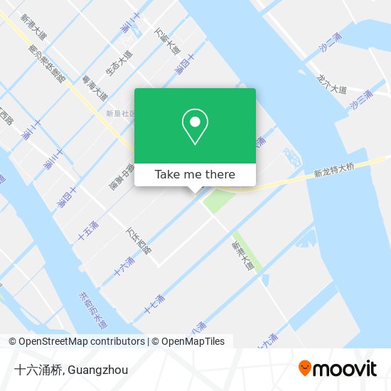 十六涌桥 map