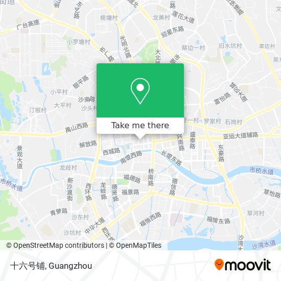 十六号铺 map