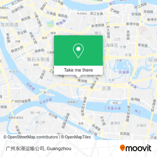 广州东湖运输公司 map