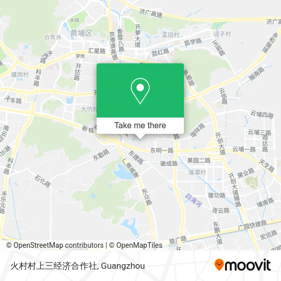 火村村上三经济合作社 map