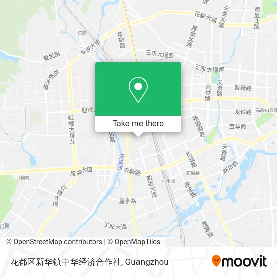 花都区新华镇中华经济合作社 map
