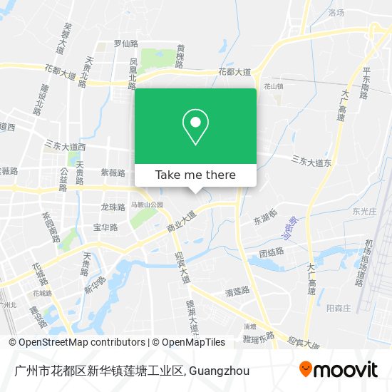 广州市花都区新华镇莲塘工业区 map