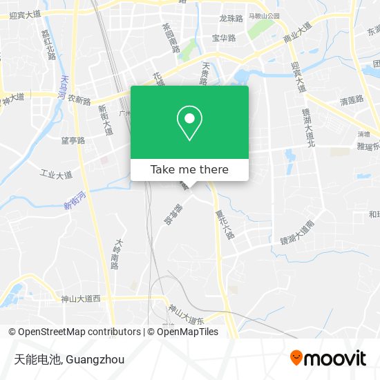 天能电池 map