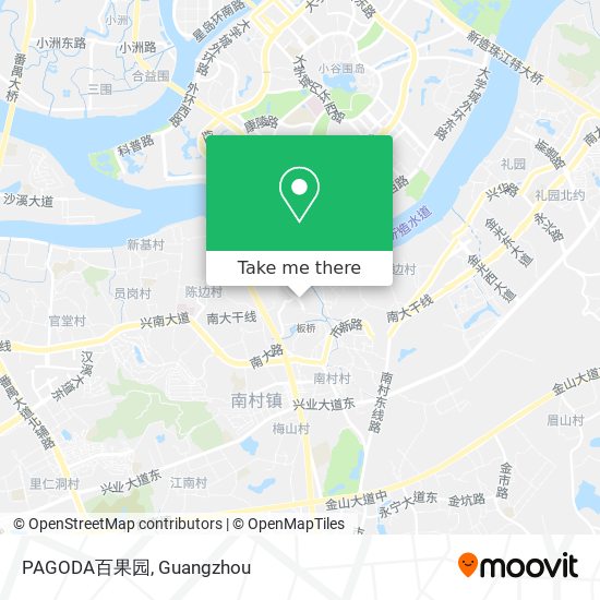 PAGODA百果园 map