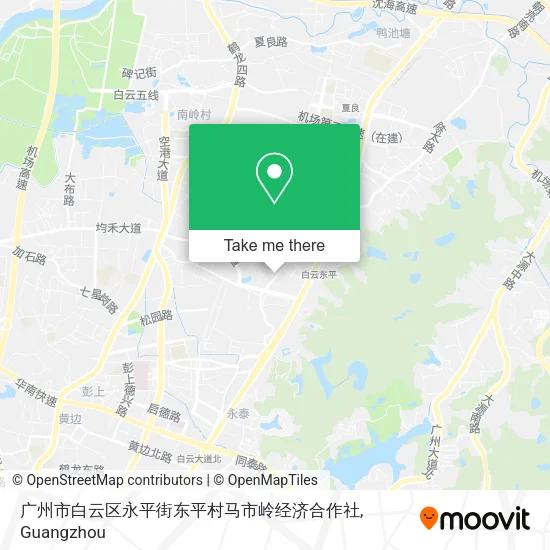 广州市白云区永平街东平村马市岭经济合作社 map