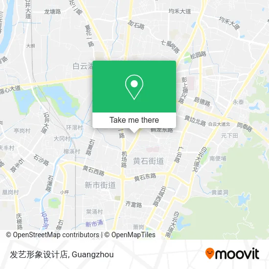 发艺形象设计店 map