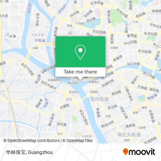 华林珠宝 map