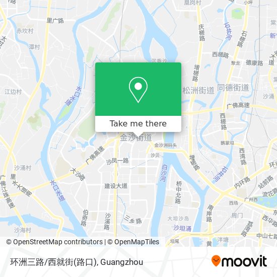 环洲三路/西就街(路口) map
