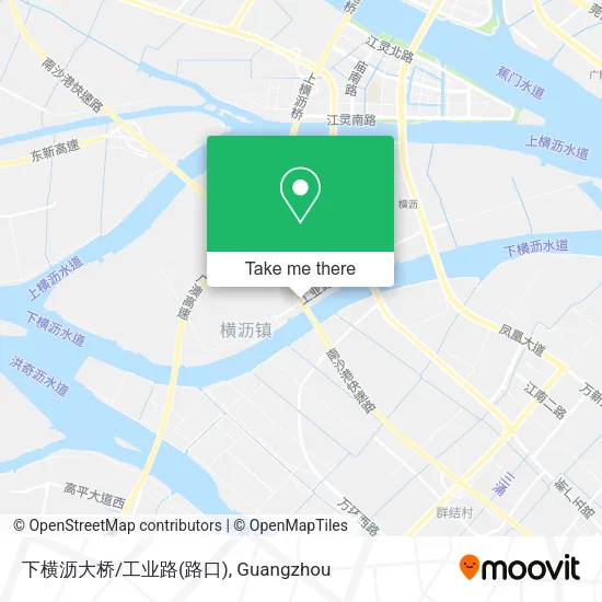 下横沥大桥/工业路(路口) map