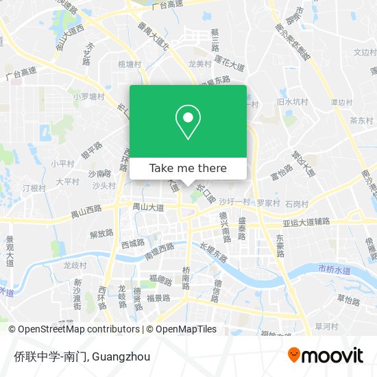 侨联中学-南门 map