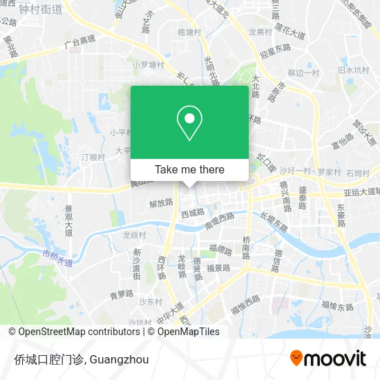 侨城口腔门诊 map
