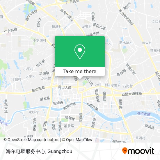 海尔电脑服务中心 map