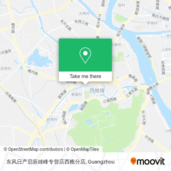 东风日产启辰雄峰专营店西樵分店 map