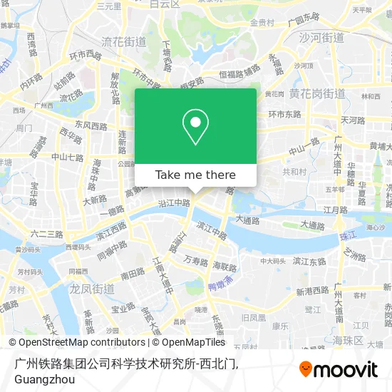 广州铁路集团公司科学技术研究所-西北门 map