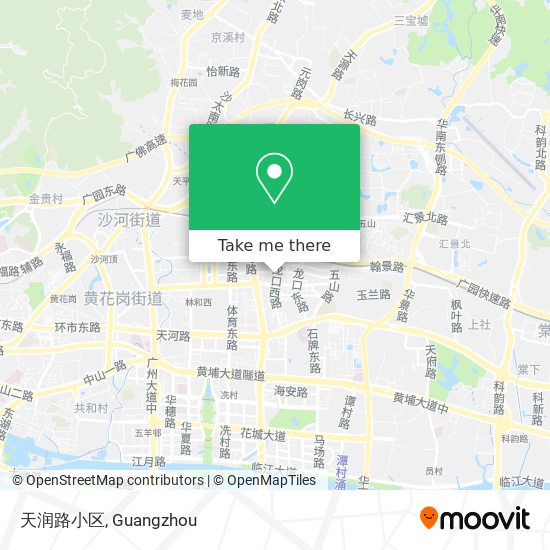 天润路小区 map