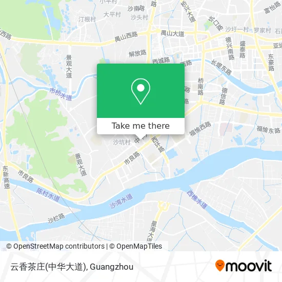 云香茶庄(中华大道) map