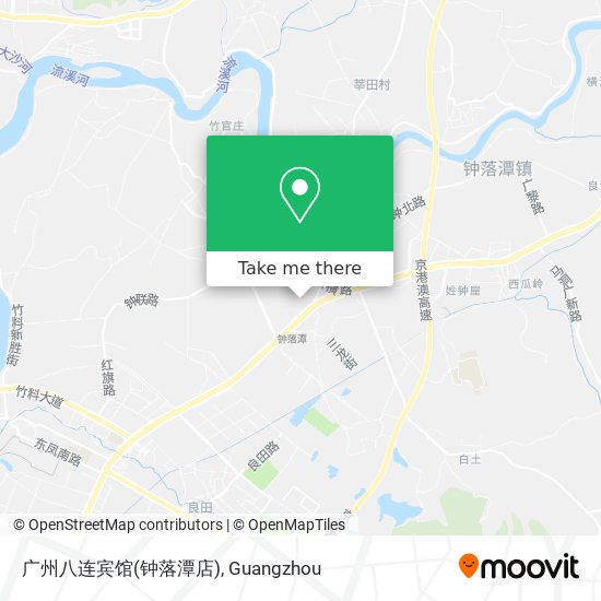 广州八连宾馆(钟落潭店) map