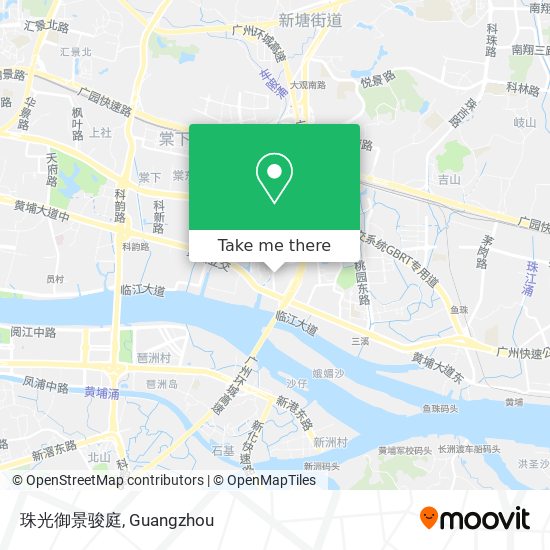 珠光御景骏庭 map
