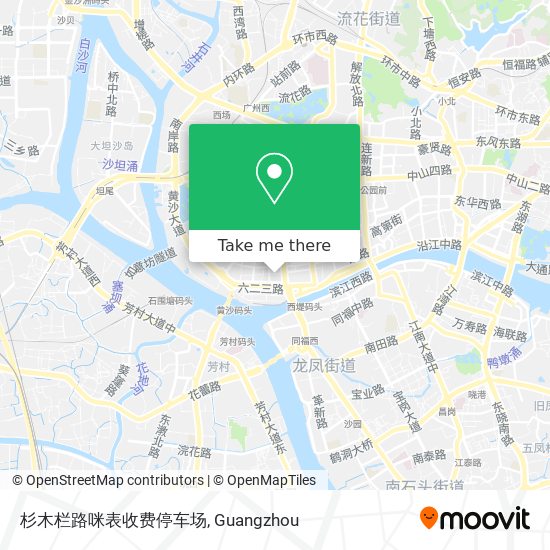 杉木栏路咪表收费停车场 map