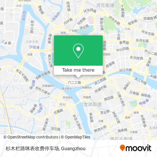 杉木栏路咪表收费停车场 map