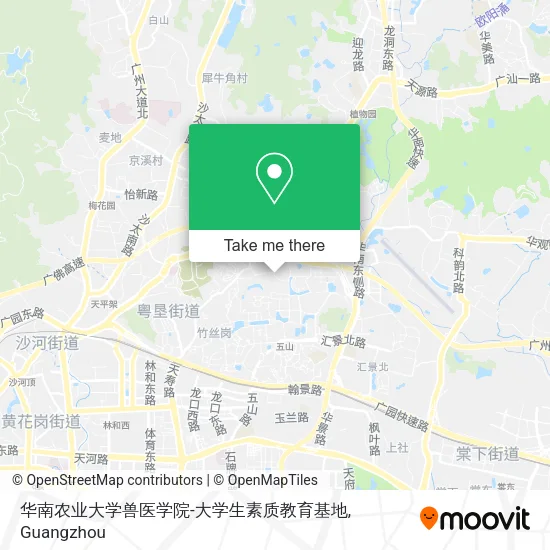 华南农业大学兽医学院-大学生素质教育基地 map