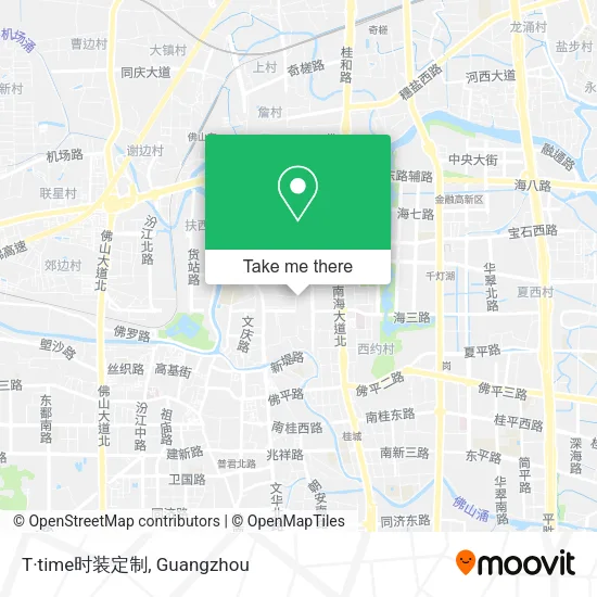 T·time时装定制 map