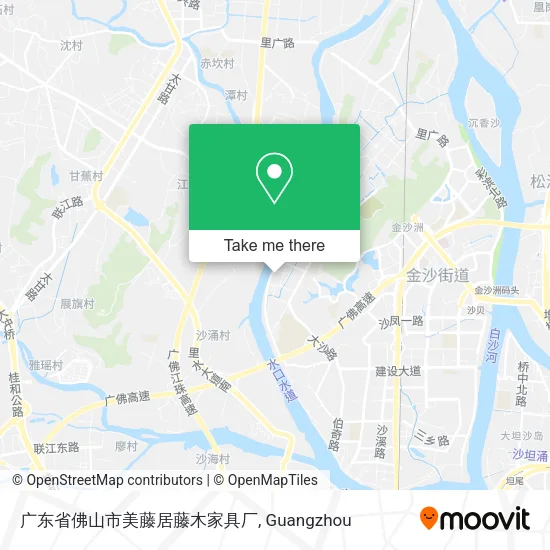 广东省佛山市美藤居藤木家具厂 map