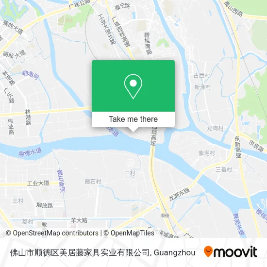 佛山市顺德区美居藤家具实业有限公司 map